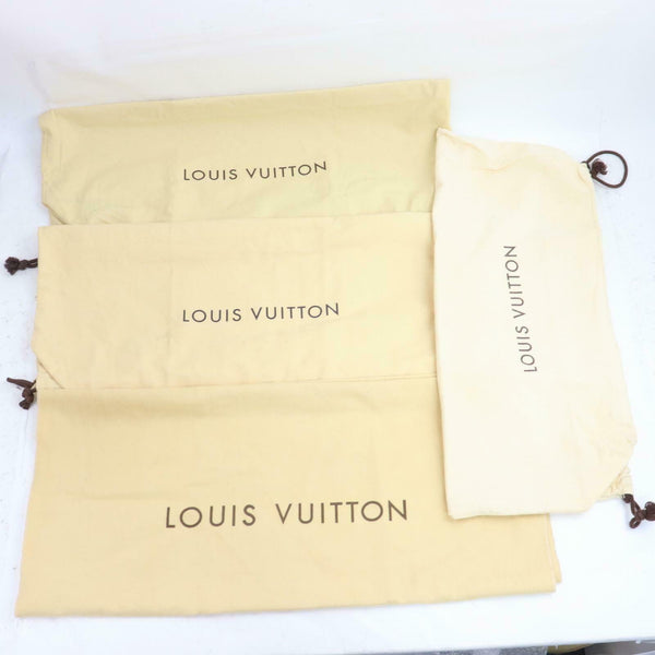 Louis Vuitton Dust Bag Brown Cotton