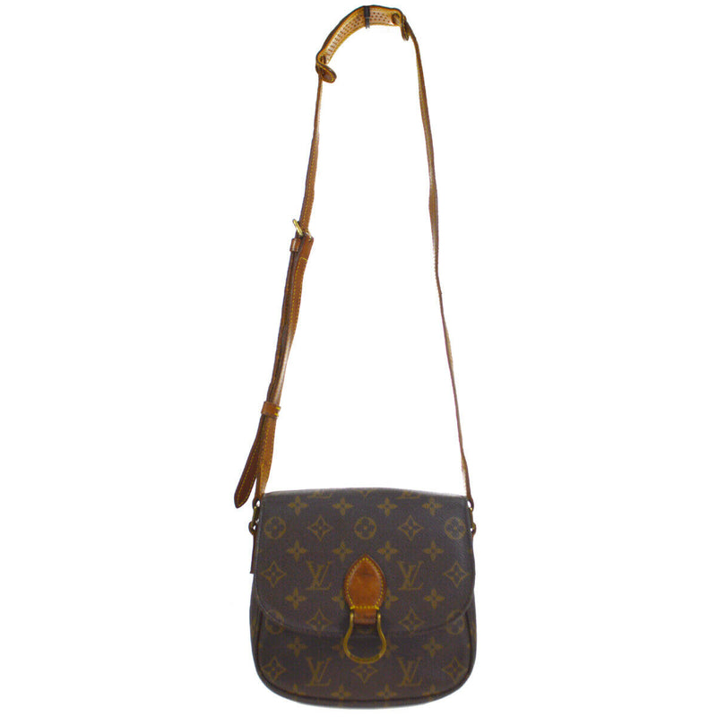 Louis Vuitton, Bags, Authentic Louis Vuitton Crossbody Bag Mini Saint  Cloud Monogram Used Lv Handbag