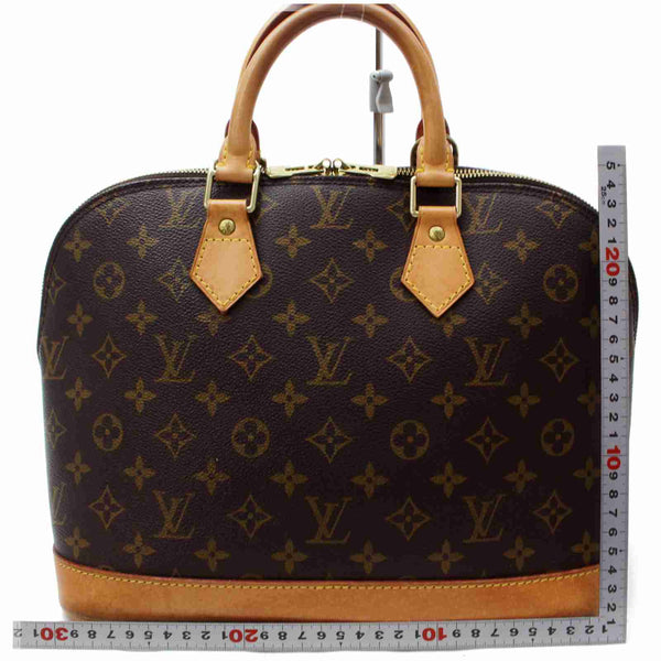 Pre-loved authentic Louis Vuitton Alma Hand Bag Brown sale at jebwa.