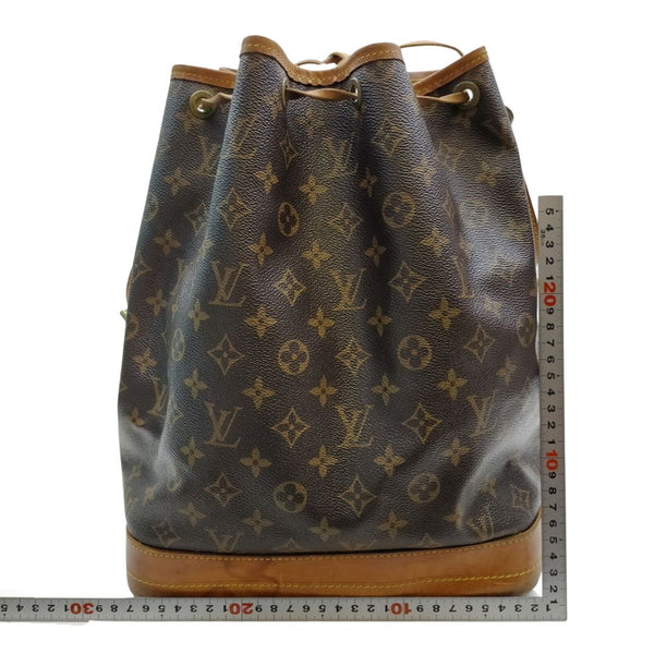 Louis Vuitton Noe Backpack Brown