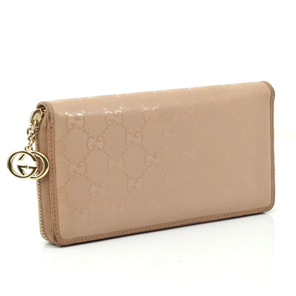 Pre-loved authentic Gucci Zippy Wallet Beige Coated sale at jebwa.