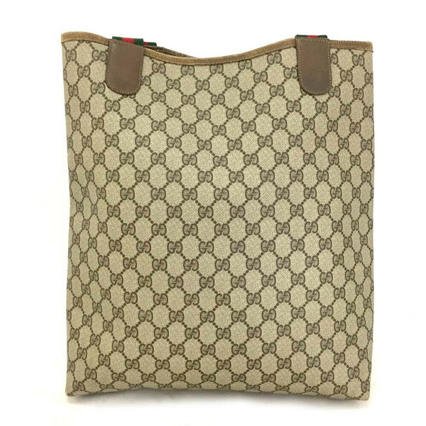 Old Gucci Gg Logo Pattern Webbing