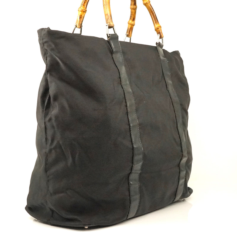 Gucci Black Nylon Handbag
