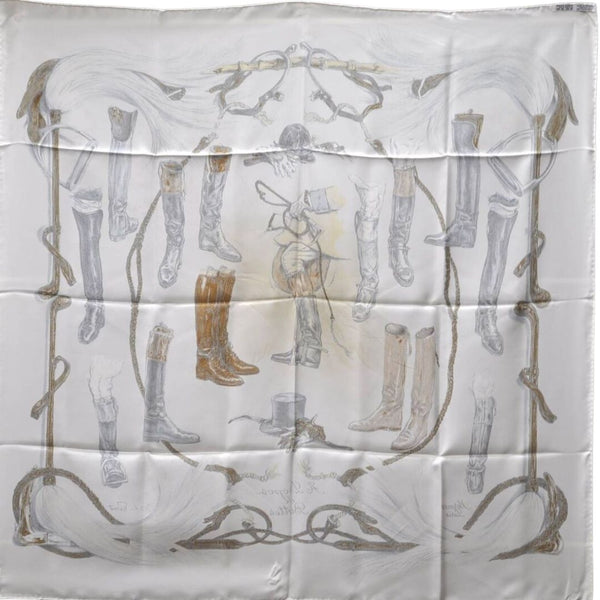 Hermes Carre 90 Scarf 'A Propos De