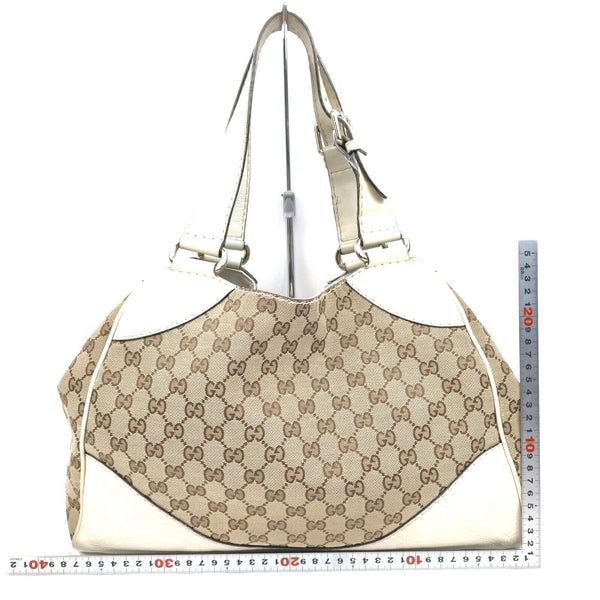 Gucci Tote Bag Canvas Brown