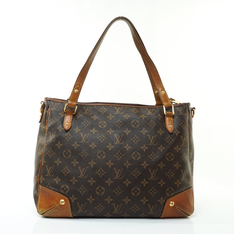 Pre-owned Louis Vuitton Estrela Mm Tote Bag In Brown