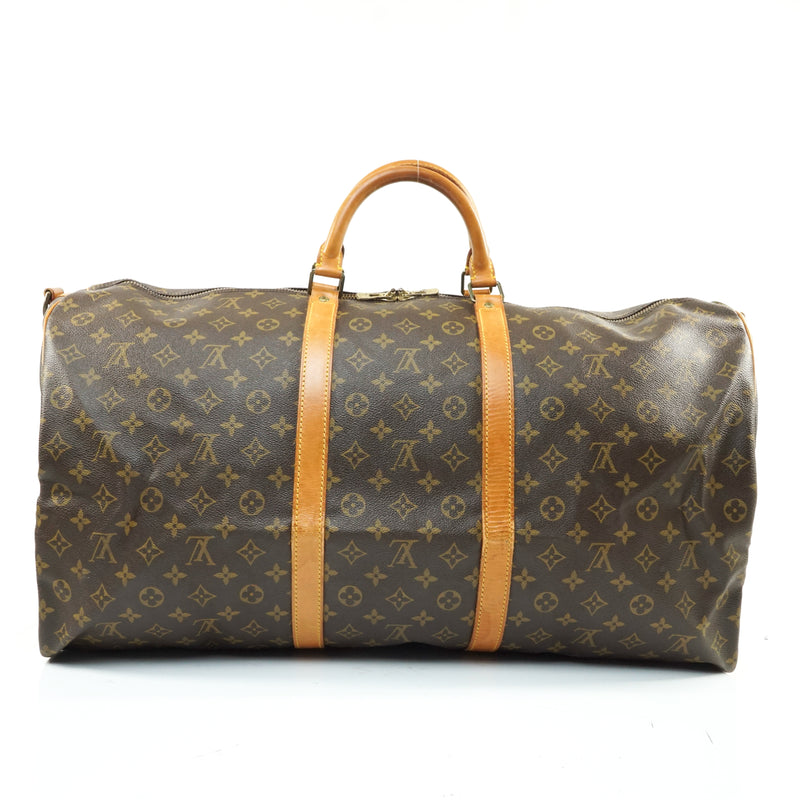 Pre-loved authentic Louis Vuitton Keepall 60 sale at jebwa.