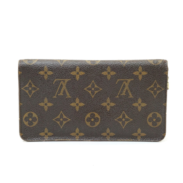 Louis Vuitton Zippy Wallet Brown