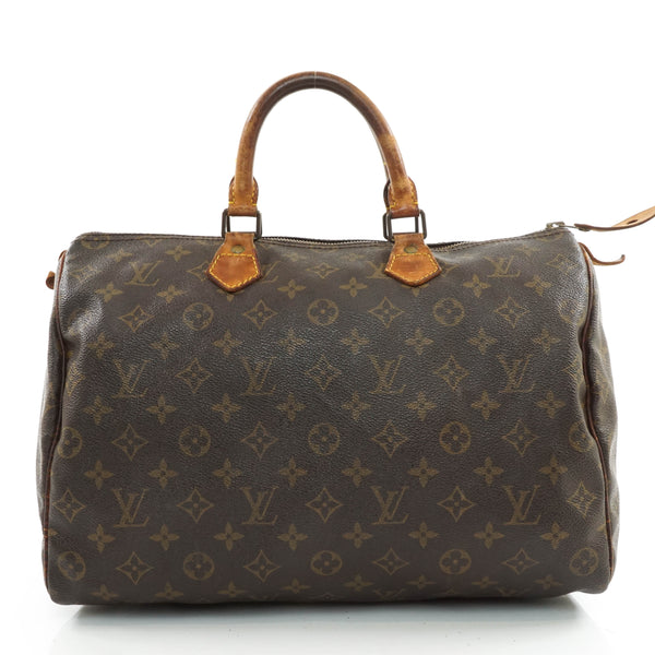 Louis Vuitton Speedy 35 Satchel Bag