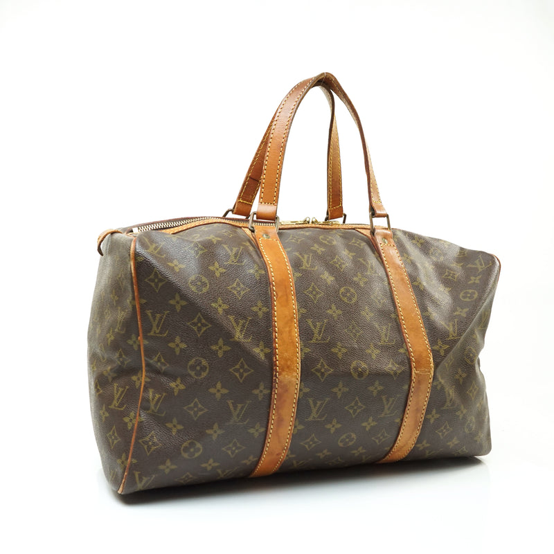 Louis Vuitton Discontinued Monogram Sac Souple 55 Duffle Bag