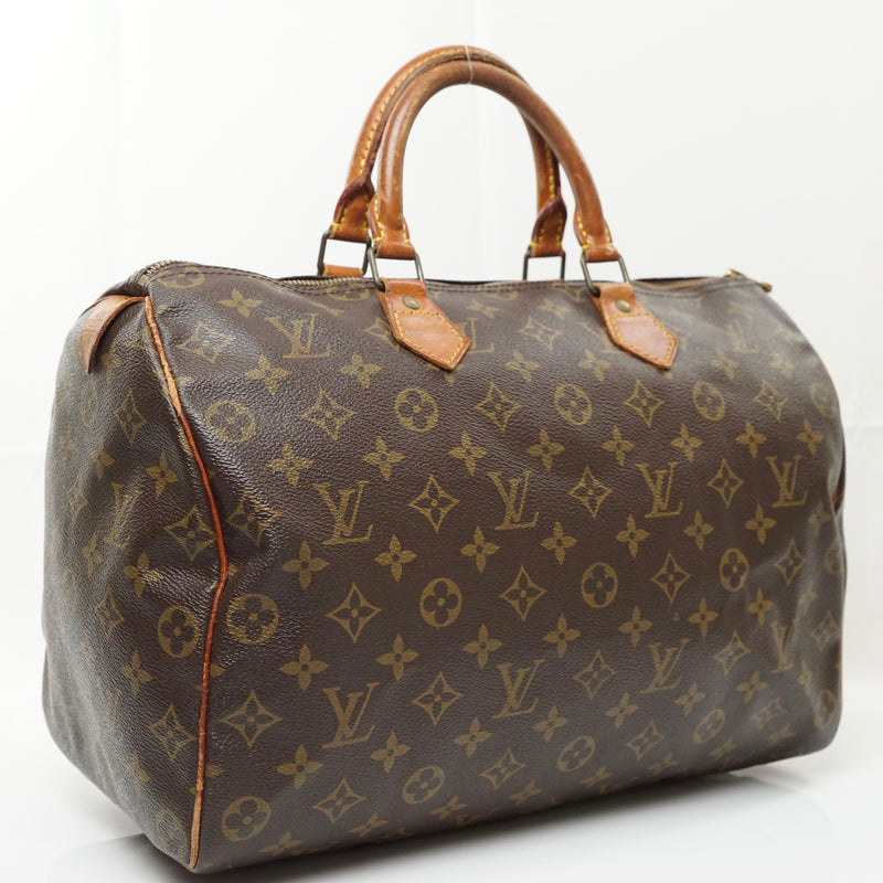 Pre-loved authentic Louis Vuitton Speedy 35 Satchel Bag sale at jebwa.