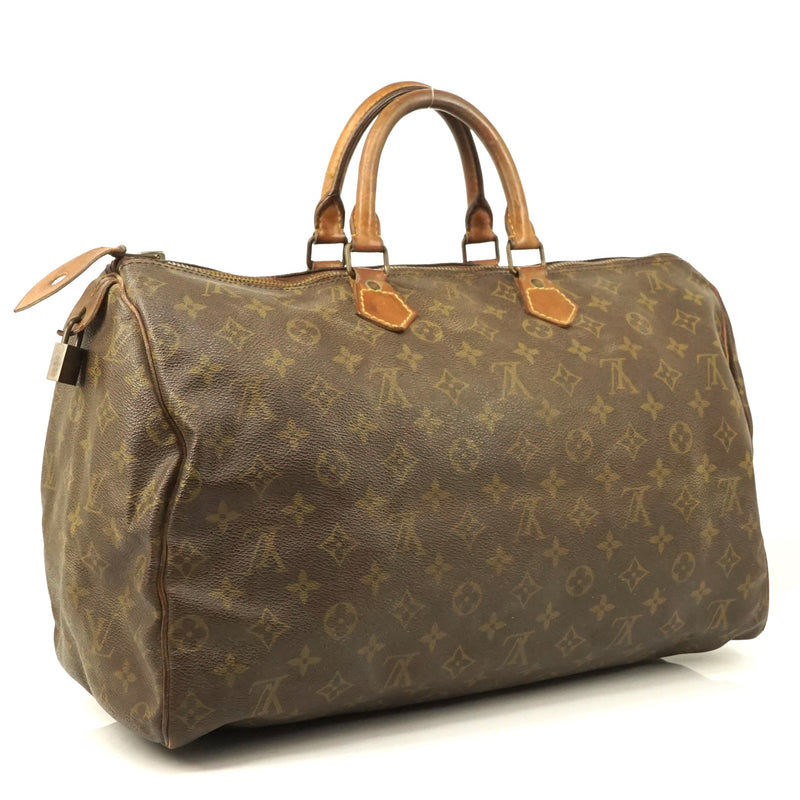 Pre-loved authentic Louis Vuitton Speedy 40 Boston sale at jebwa