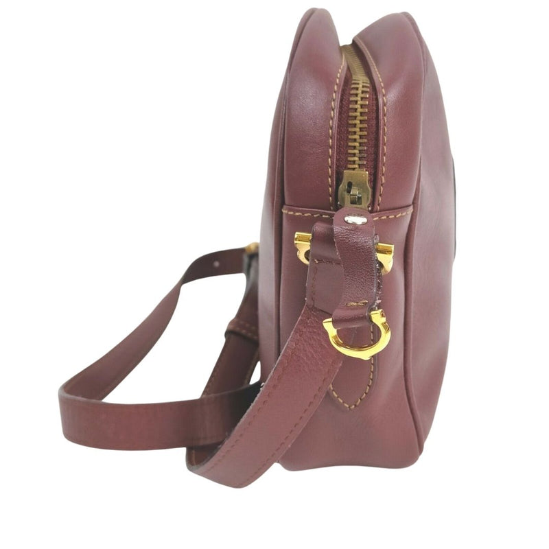 Cartier Crossbody Bag Burgundy