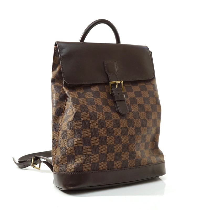 Pre-loved authentic Louis Vuitton Soho Backpack Brown sale at jebwa.