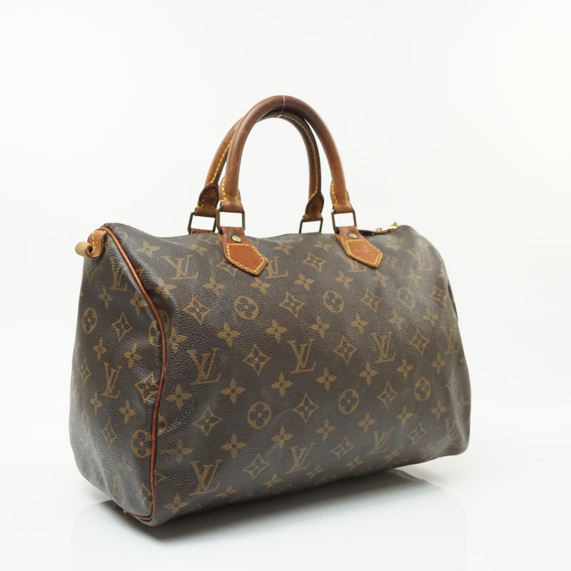 Pre-loved authentic Louis Vuitton Speedy 30 Satchel Bag sale at jebwa.