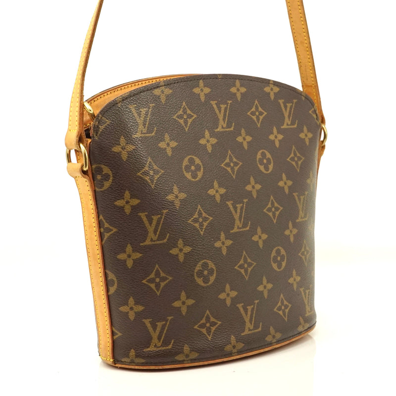 Pre-loved authentic Louis Vuitton Drouot Crossbody sale at jebwa