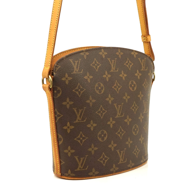 Pre-loved authentic Louis Vuitton Drouot Crossbody sale at jebwa