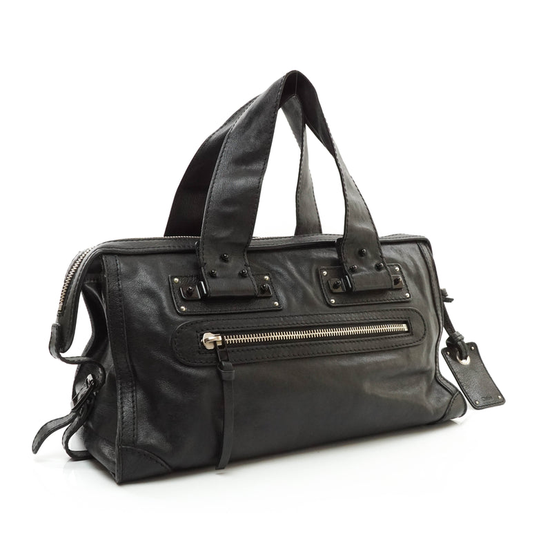 Chloe Tote Bag Leather Black