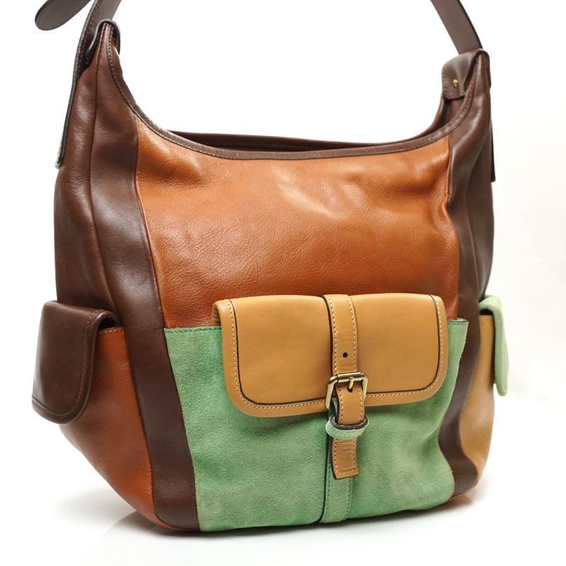 Pre-loved authentic Chloe Shoulder Bag Brown Leather sale at jebwa.