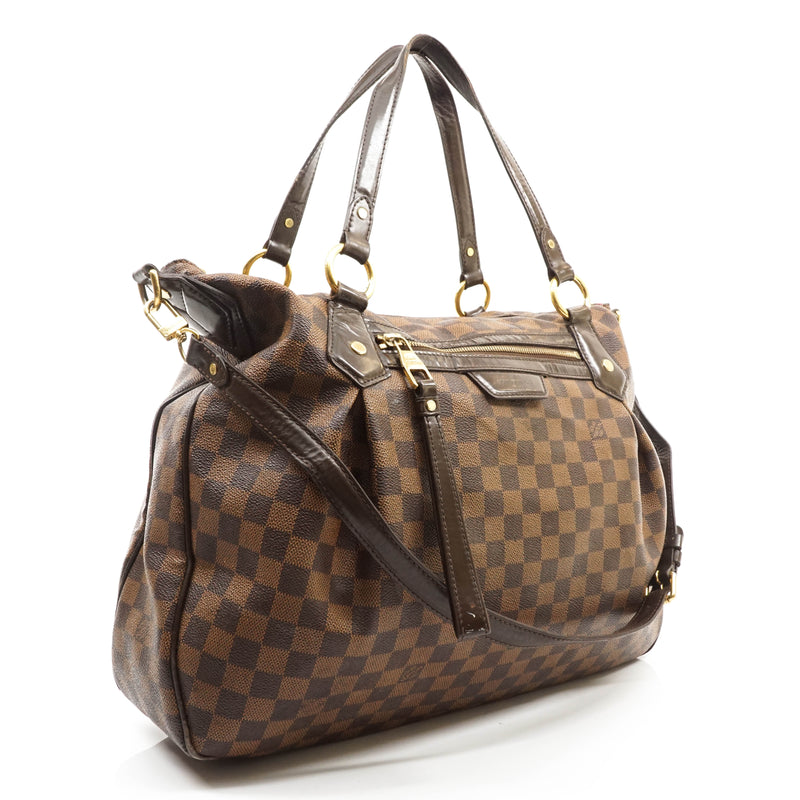Louis Vuitton Damier Azur Evora MM, Louis Vuitton Handbags