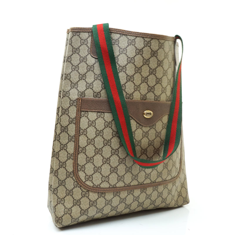 Gucci Sherry Gg Tote Bag Beige