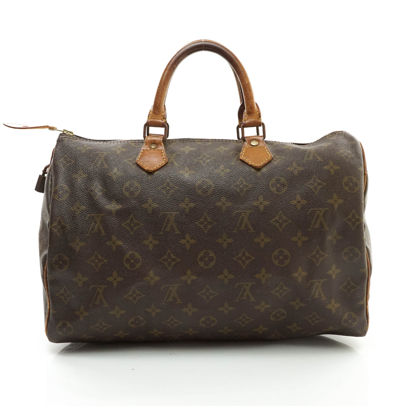 Louis Vuitton Speedy 35 Satchel Bag