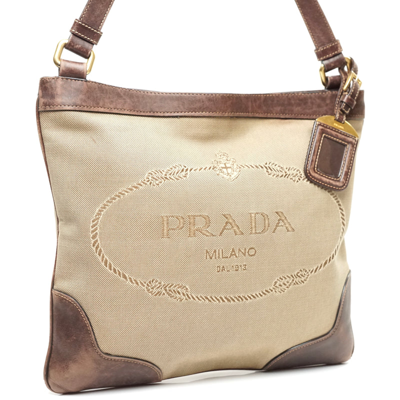 Prada canvas 2025 crossbody bag