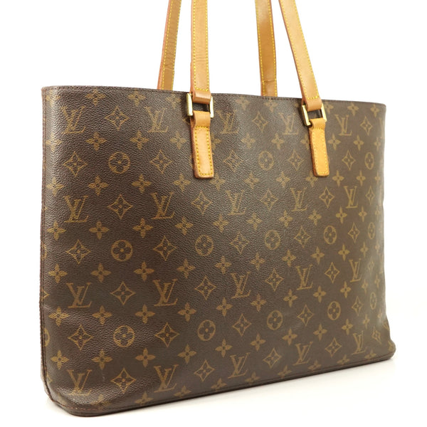 Pre-loved authentic Louis Vuitton Luco Shoulder Tote sale at jebwa