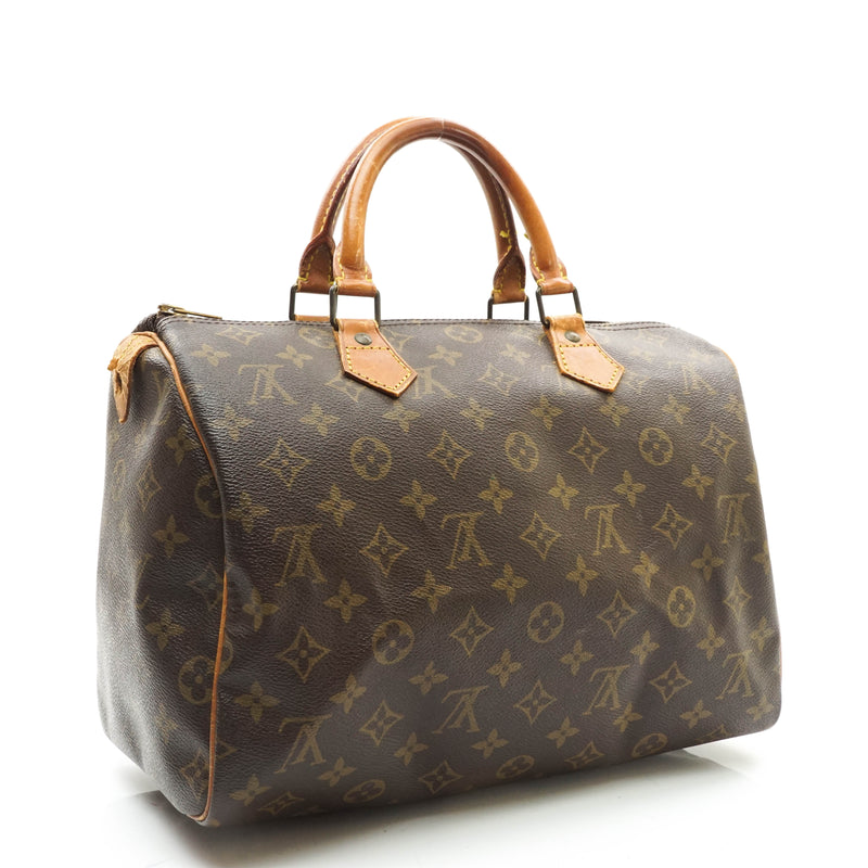 Louis Vuitton Speedy 30 Satchel Bag