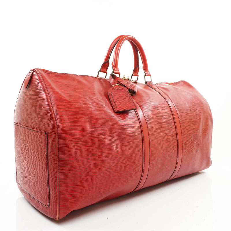 Louis Vuitton Keepall 60 Epi Red