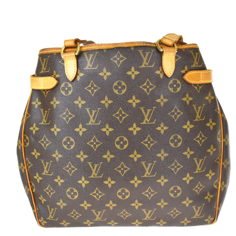 Shop for Louis Vuitton Monogram Canvas Leather Batignolles Vertical Bag -  Shipped from USA