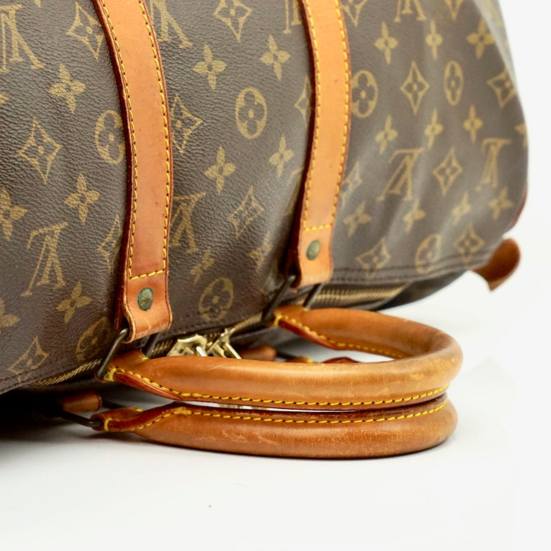 Pre-loved authentic Louis Vuitton Keepall 45 Boston sale at jebwa