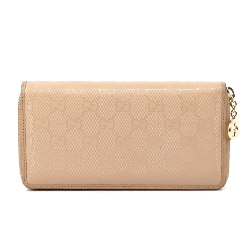 Pre-loved authentic Gucci Zippy Wallet Beige Coated sale at jebwa.