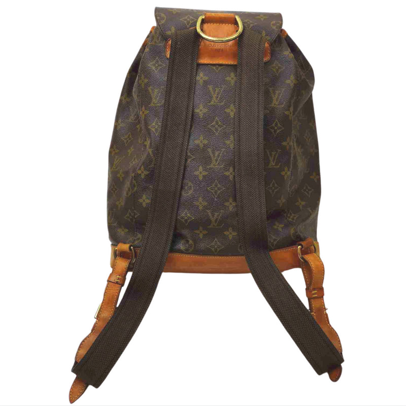 Authentic Louis Vuitton Montsouris GM Backpack Monogram