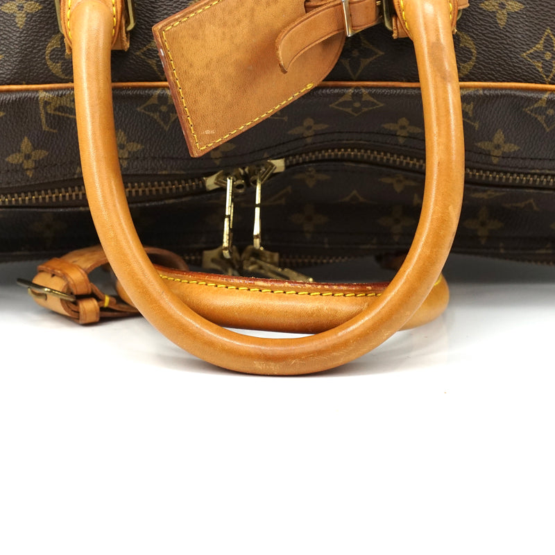 Authentic Louis Vuitton Monogram Canvas Boston Travel Hand Bag Sirius 45  Brown