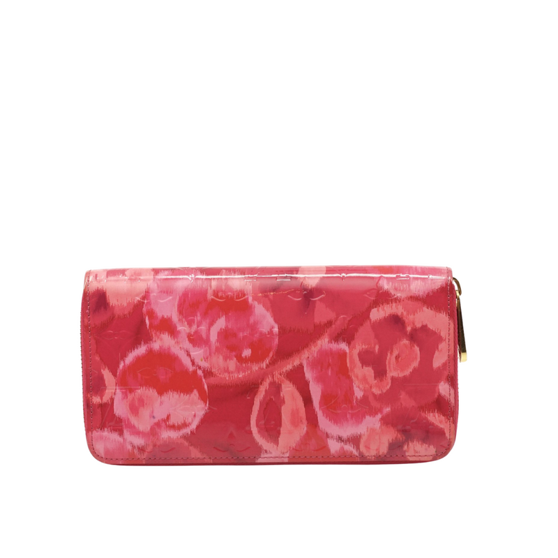 Louis Vuitton Zippy Wallet Pink Vernis