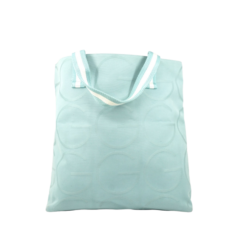 Gucci Tote Bag Light Blue Canvas