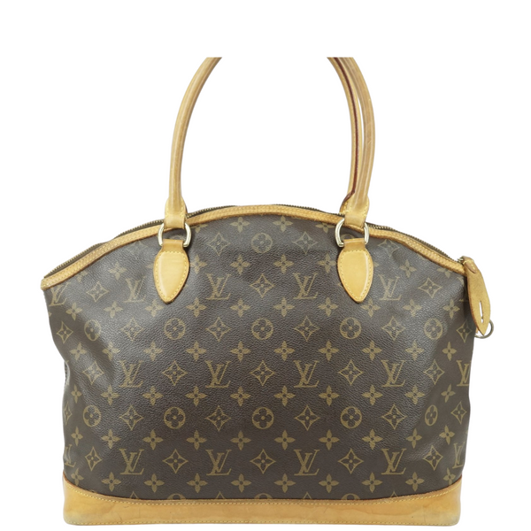Louis Vuitton Lockit Tote Bag Brown