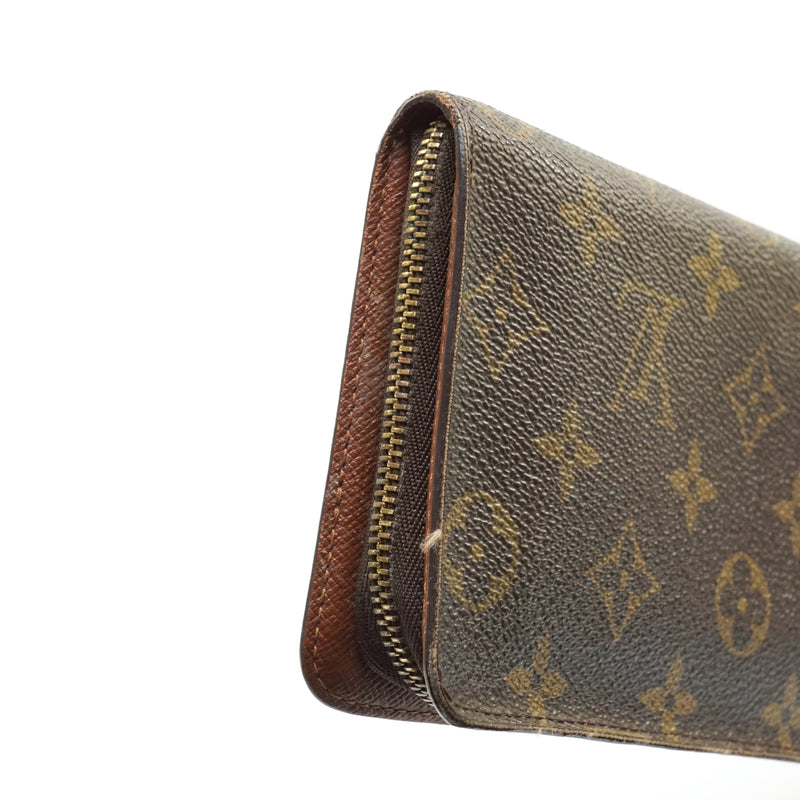 Louis Vuitton Zippy Wallet Brown