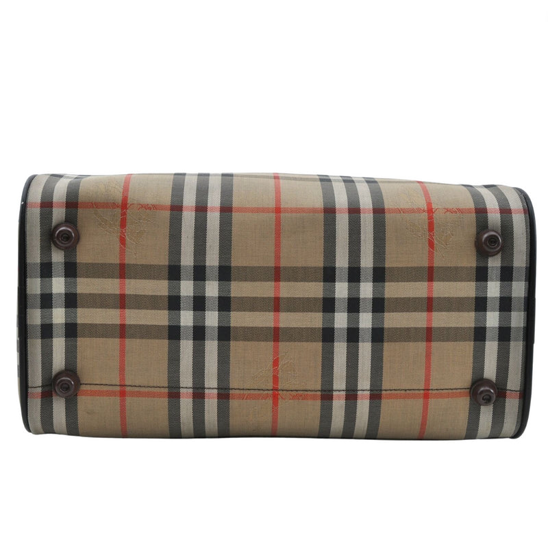 Burberry Nova Check Hand Bag Canvas