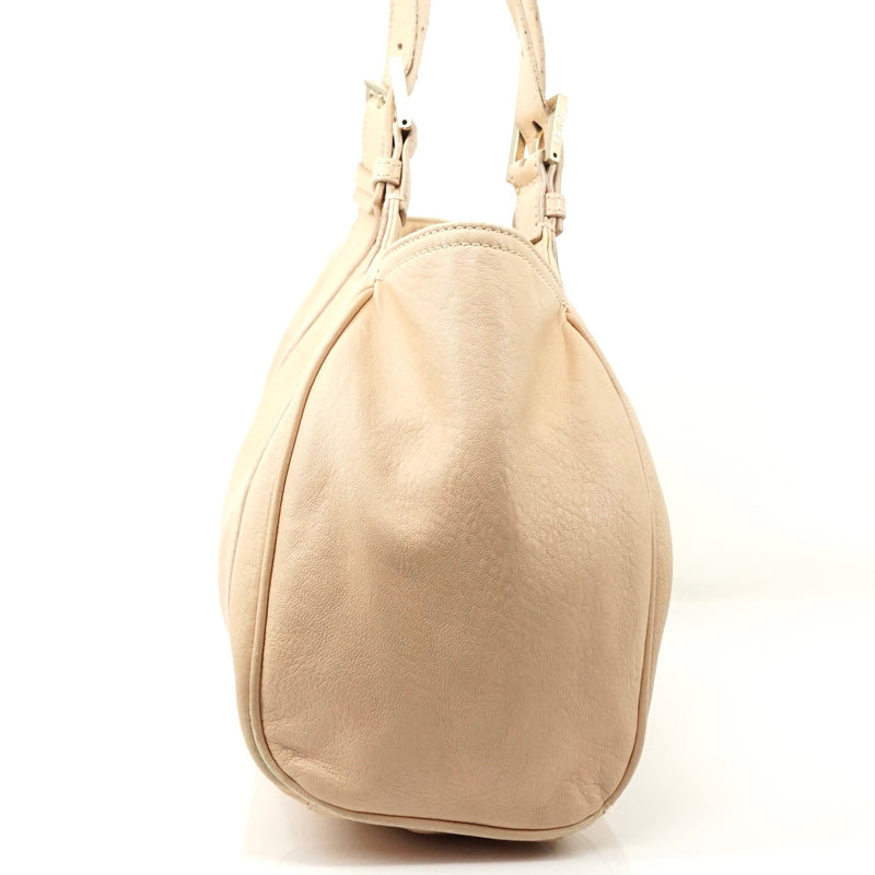 Pre-loved authentic Fendi Pink Leather Shoulder Bag sale at jebwa