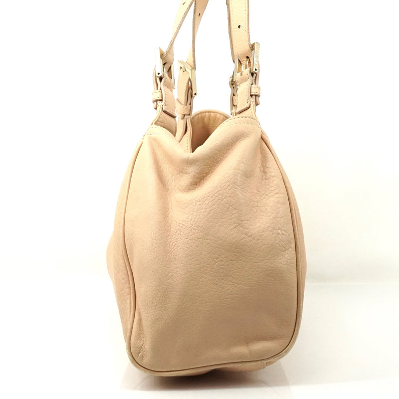 Pre-loved authentic Fendi Pink Leather Shoulder Bag sale at jebwa