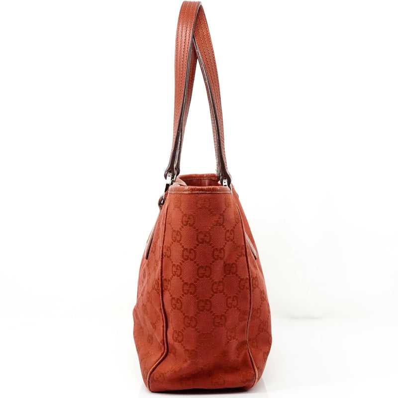 Gucci Shoulder Bag Red Canvas