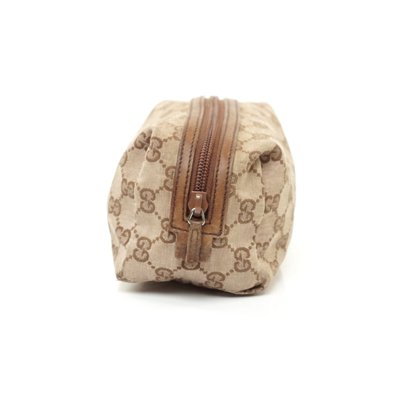 Gucci Gg Cosmetic Pouch Canvas