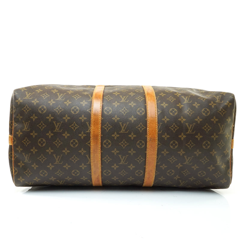 Pre-loved authentic Louis Vuitton Keepall 60 sale at jebwa.