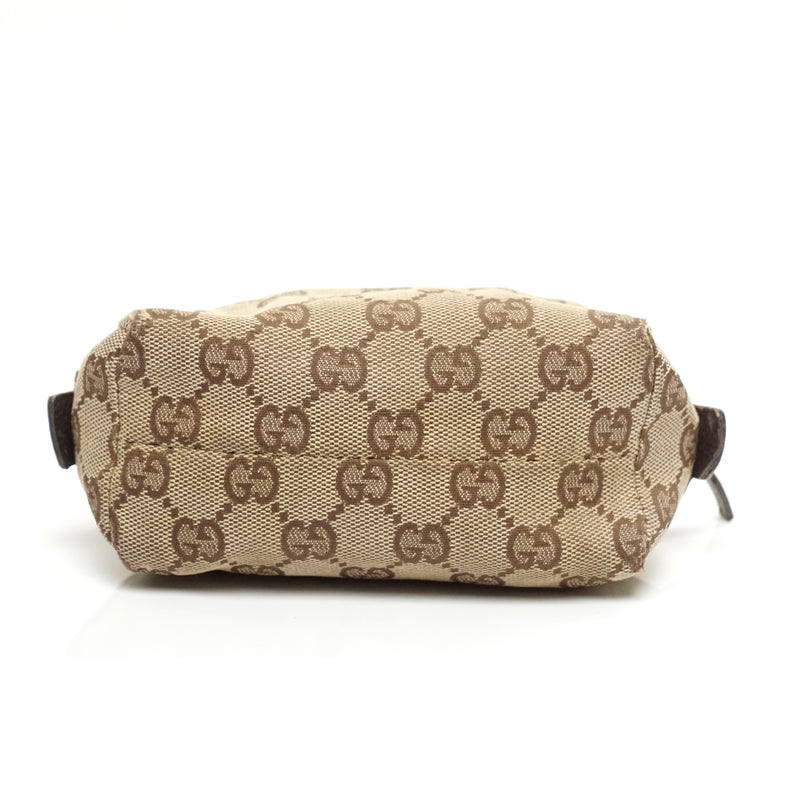 Gucci Cosmetic Bag Brown Canvas