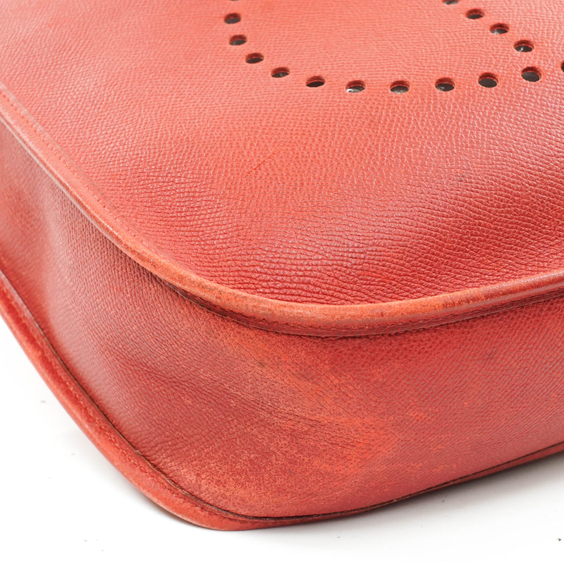 Hermes Evelyne Shoulder Bag Leather