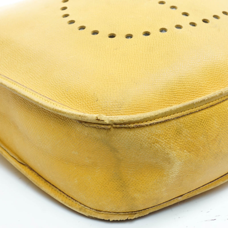 Hermes Evelyn Shoulder Bag Yellow