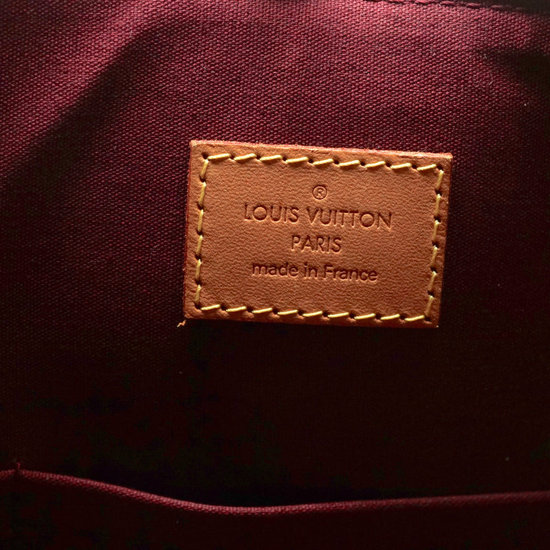 Louis Vuitton Alma Gm Bordeaux Hand