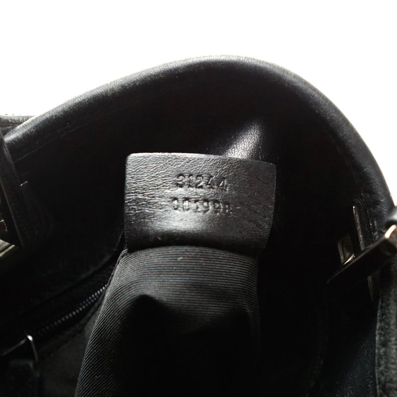 Pre-loved authentic Gucci Tote Bag Black Canvas sale at jebwa